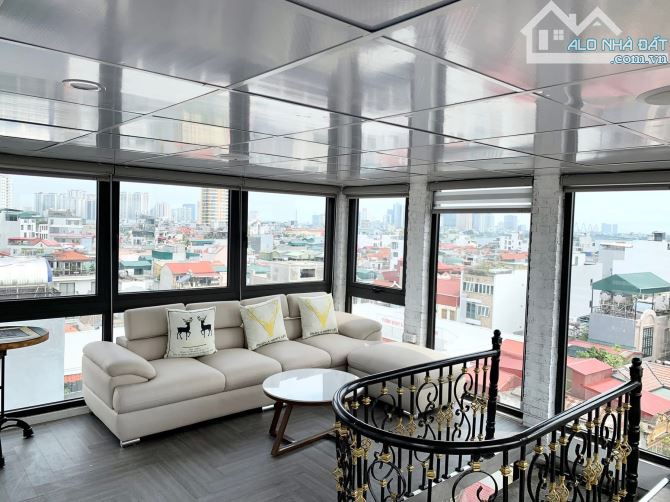 Toà Văn Phòng 10Tầng Lạc Long Quân quận Tây Hồ 102m2 MT5.6m-Ô Tô Tránh Gần Hồ Tây - 4