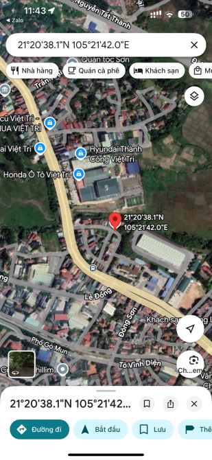 Chính chủ!! Gia đình có mảnh đất 100m2 * MT 10m Vân Cơ - Việt Trì cần kết nối ai nhu cầu - 4
