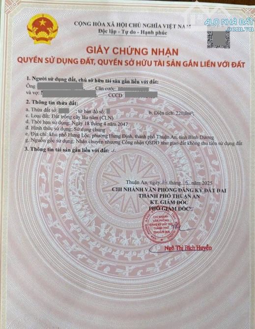 3,55Tỷ TL🔥Bán đất 220m2 đường Hưng Định 21, P.Hưng Định, Tp.Thuận An - 6