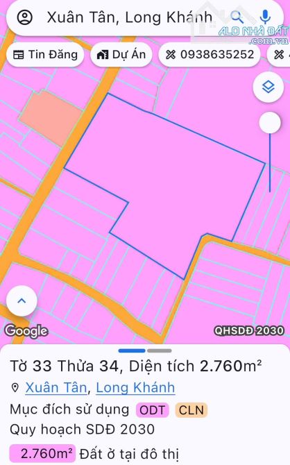 Bán lô đất đường Quốc Lộ 56, Xuân Tân, TP Long Khánh, Đồng Nai - 8