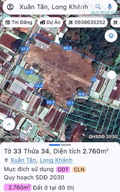 Bán lô đất đường Quốc Lộ 56, Xuân Tân, TP Long Khánh, Đồng Nai - 9