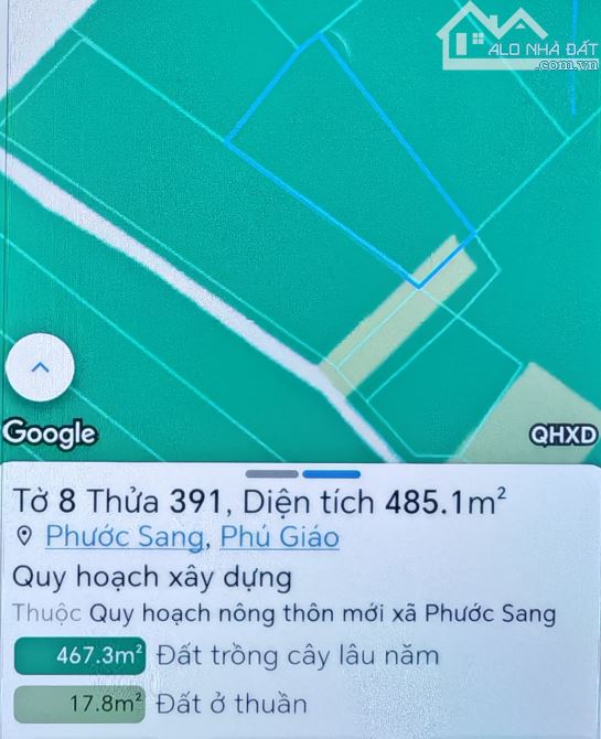 Bán 1,3ha cao su đang thu hoạch ở Phước Sang, Phú Giáo, Bình Dương giá rẻ 4 tỷ - 9