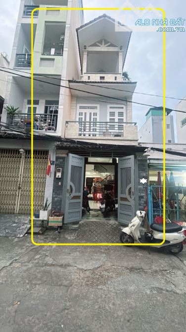 Bán nhà HXH Tân Hương q.Tân Phú 80m², 3TẦNG - GẦN CHỢ - 9.69 Tỷ TL
