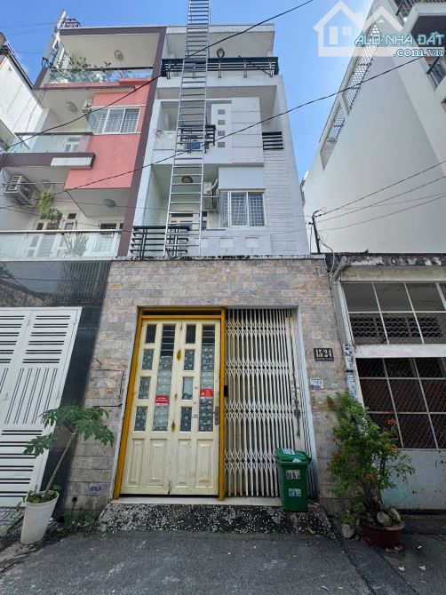 🏡 Bán nhà 4 tầng CHDV 7 phòng, hẻm xe hơi 5m thông Làng Hoa Gò Vấp nhỉnh 7 tỷ