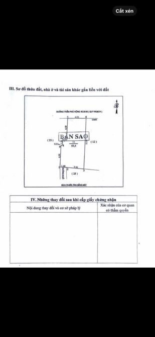 Bán 53m2 nhà 3 tầng kinh doanh mặt đường Trần Phú - Vinh