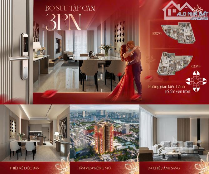 Căn hộ The Queen FULL NỘI THẤT, ck cao 10%, ls 0% và ân hạn gốc 18 tháng