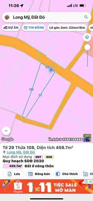 🏡 Bán nhà cấp 4 trên đất 460m² Phước Hải – Long Đất, BRVT gần biển