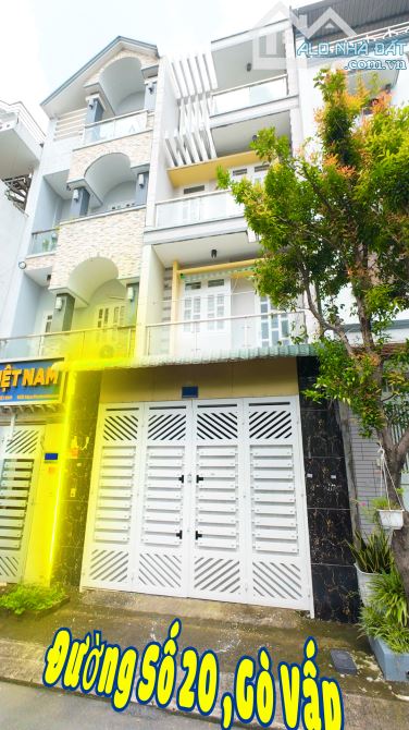 Nhà bán khu Hà Kiều đường số 20 - Phường 5 - Gò Vấp