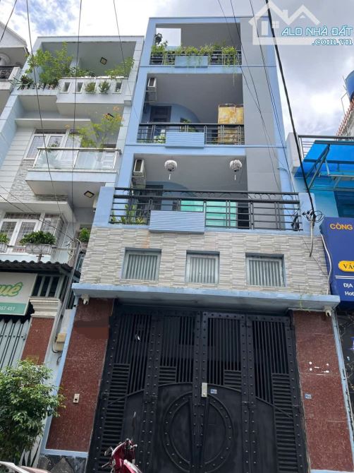 Bán gấp  căn hộ dịch vụ hẻm xe hơi 7m thông phường 14 Gò Vấp – 70m2 – 4 tầng