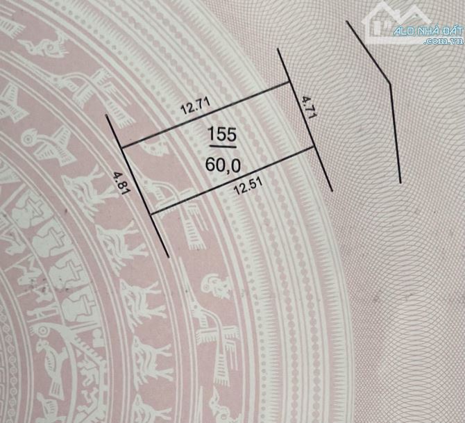 Siêu Hiếm – Bán 60m2-Đất Vuông Đẹp – Xã Minh Trí (Sóc Sơn)-Full TC -nhỉnh 1Tỷ – ÔTô Tránh.