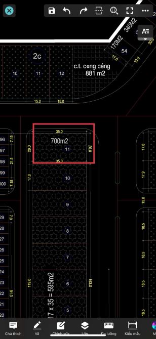 BÁN LÔ GÓC 700m LÔ 2 LÊ HỒNG PHONG XÂY TOÀ NHÀ CAO TẦNG - 1