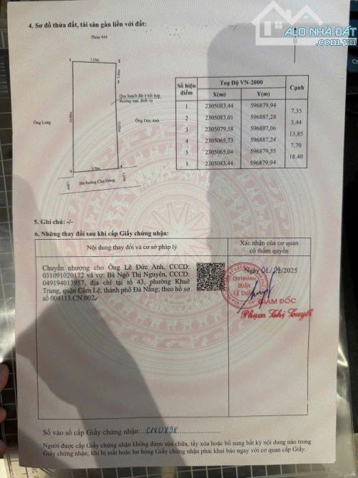 BÁN ĐẤT TẶNG NHÀ MẶT ĐƯỜNG HỒ SEN - quán BÚN RIÊU CUA TÓP MỠ 54 tỷ - 1