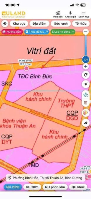 💥 ĐẤT RẺ NHẤT BÌNH HÒA – 4.2x17 = 68m² FULL THỔ – GIÁ CHỈ 2,55 TỶ 💰 - 1