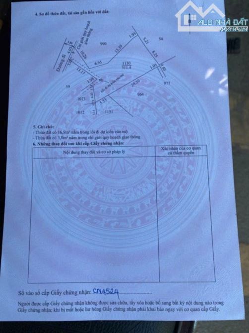 Bán lô đất kiệt ô tô Phùng Quán - Thuỷ Dương - TP Huế - 1