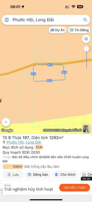 SỞ HỮU LÔ ĐẤT NHÀ VƯỜN 1453M² GẦN BIỂN LỘC AN, BRVT – GIÁ TỪ 960 TRIỆU - 1