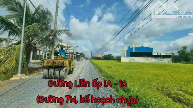 BÁN 332M2 ONT TẠI RẠCH KIẾN, CẦN ĐƯỚC; MẶT TIỀN ĐƯỜNG XE TẢI, GIÁ RẺ 1.8 TỶ TL - 1