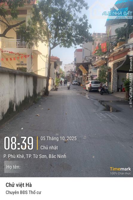 Bán can nhà 4 tầng x 88m tại khu phố Phù Khê Đông Từ Sơn ,đường ô tô tránh - 1