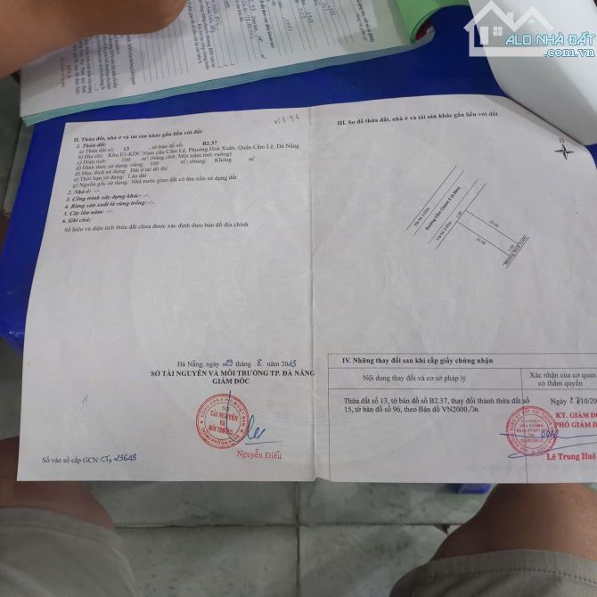 Bán đất cẩm chánh 5 hòa xuân. Giá chốt, giá tốt nhất khu vực - 1