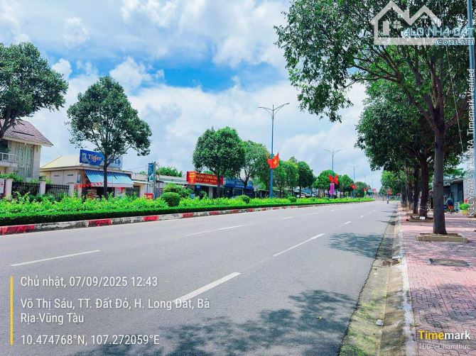 Siêu rẻ - GÓC 2 MẶT TỈNH LỘ 44A VÕ THỊ SÁU - LONG ĐẤT -BRVT 🌈🌈🌈DT 239,7M2 - 1