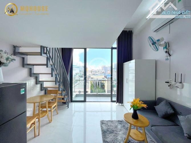 Duplex ban công sang xịn thoáng mát full nội thất Tân quy - 1