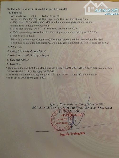📌📌📌LÀM VIỆC TRỰC TIẾP GIÁ TỐT !!!bán lô kiệt 4m đại hiệp, đại lộc, quảng nam - 1