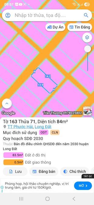 🏡 BÁN LÔ ĐẤT TÁI ĐỊNH CƯ PHƯỚC HẢI – 83M², 3 MẶT TIỀN, GẦN BIỂN, GIÁ CHỈ TỪ 2,4 TỶ - 1