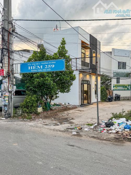 Nhà Trệt Lầu hẻm 259 đường Trần Vĩnh Kiết - Cách Mặt tiền 8m - Thông TĐC An Bình - 15