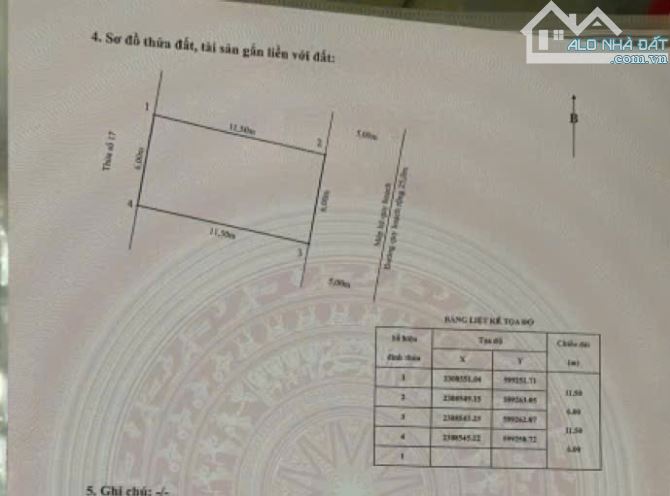 69m2 đất trục chính đường 25m TĐC 226 Lê Lai - Ngang 6m - Đông Nam - 2
