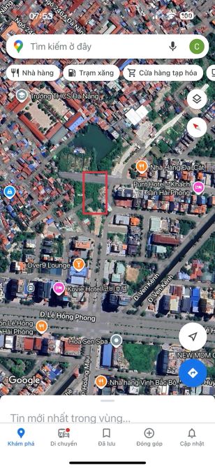 BÁN LÔ GÓC 700m LÔ 2 LÊ HỒNG PHONG XÂY TOÀ NHÀ CAO TẦNG - 2