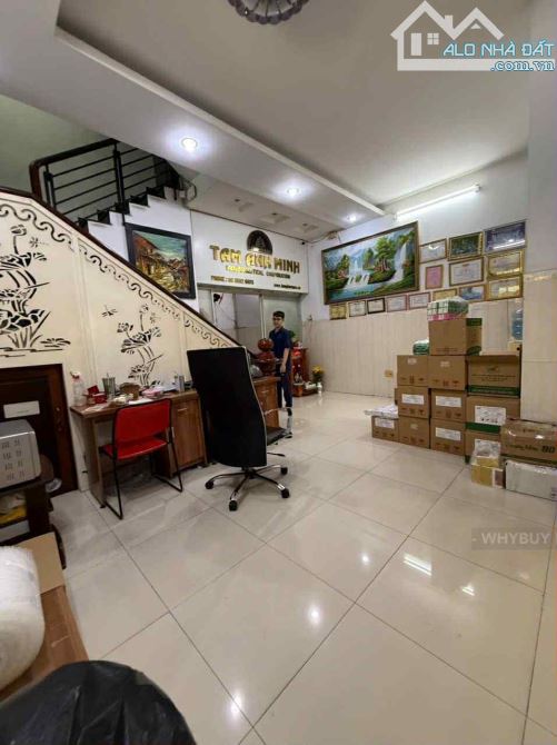 Giảm 1,5 tỷ - Bán biệt thự mini - Đông Hưng Thuận - Ngang 8m - 136m2 - 4 tầng -Giá 14,5tỷ - 2