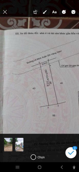 Bán Đất Đường Lê Minh Xuân Gần Coopmax - 2