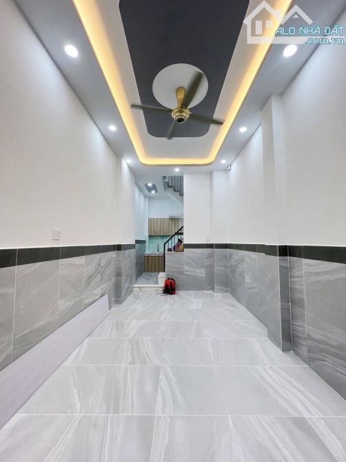 NHÀ HẺM ĐBP, MỚI. HXH, 4 TẦNG BTCT KIÊN CỐ, HCĐ, SỔ VUÔNG. 30M VÀO NHÀ.CHỈ 6,9 TỶ. - 2