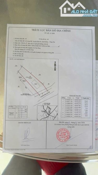 KẸT TIỀN CẦN BÁN LÔ ĐẤT 1503M² NGAY UBND THỊ TRẤN PHƯỚC HẢI – LONG ĐẤT, BRVT - 2