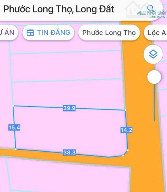 LÔ GÓC MẶT TIỀN NGUYỄN HUỆ - XÃ ĐẤT ĐỎ - TP HCM; khu nhiều nhà vườn nghỉ dưỡng - 2