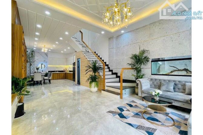 Bán đất tặng nhà 3 tầng Tân cổ điển,5x15,sát bên CV Làng Hoa,Gò Vấp - 2