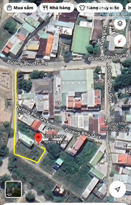ĐẤT HẺM PHÚ TRUNG - P. TÂY NHA TRANG - 3