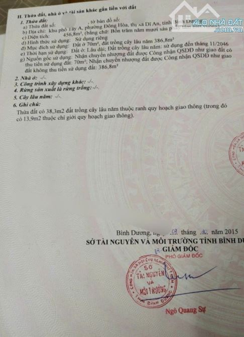 Đất gần BigC GO, phường Đông Hoà, TP Dĩ  An - 3