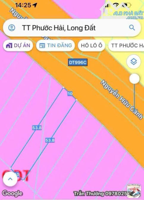 🌈 BÁN LÔ ĐẤT MẶT TIỀN TL44B – XÃ PHƯỚC HẢI, 529M² (10x53M), QUY HOẠCH ĐẤT Ở, CÁCH BIỂN 5K - 3