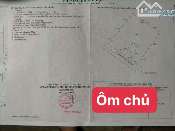 2287m2 đất mặt tiền Nhựa 9m Tân An Long An ngang 33 dài 55 - 3