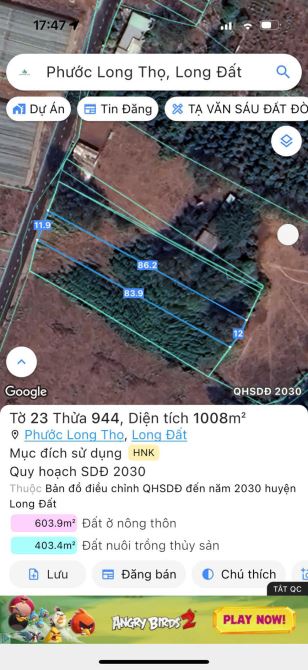 💎 SIÊU HOT – ĐẤT ĐẸP GIÁ RẺ PHƯỚC LONG THỌ – ĐẤT ĐỎ – BRVT 💎 - 4