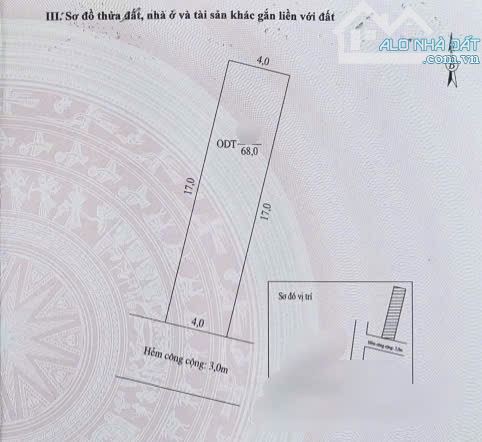 Bán nhà trục chính hẻm 388 Đường NVC nối dài. Hẻm thông,m - 4
