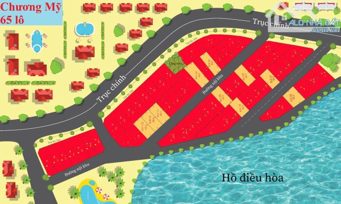 Đất An Sơn, Đông Sơn, DT64m2, MT4.75m, ôtô đỗ, 1.3 tỷ Chương Mỹ, Hà Nội - 4
