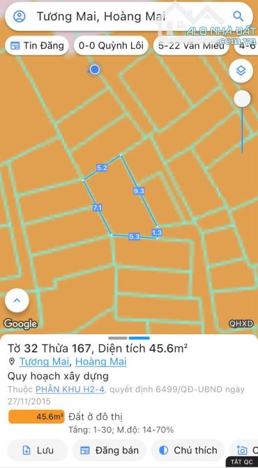 BÁN ĐẤT NGÕ 151 NGUYỄN ĐỨC CẢNH 40M2, C4, MT 5.4M, 5.4 TỶ HOÀNG MAI – GẦN HỒ ĐỀN LỪ - 4