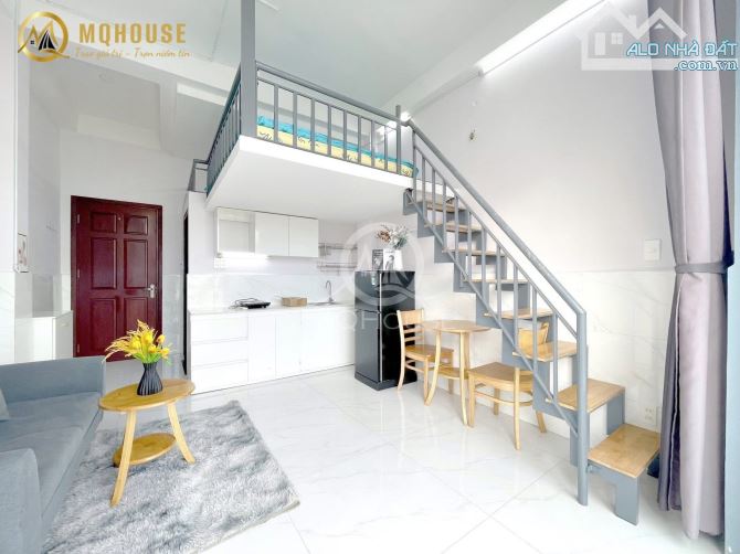 Duplex ban công sang xịn thoáng mát full nội thất Tân quy - 4