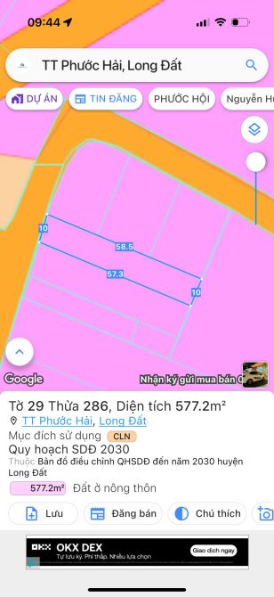 THỊ TRẤN PHƯỚC HẢI- GẦN BIỂN PHƯỚC HẢI - BRVT ( Nay là Xã Phước Hải - TP HCM) - 4