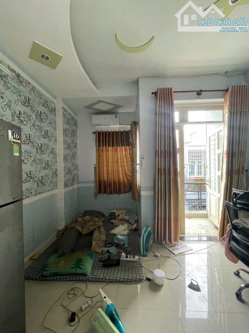 🏡 Bán nhà 4 tầng CHDV 7 phòng, hẻm xe hơi 5m thông Làng Hoa Gò Vấp nhỉnh 7 tỷ - 5