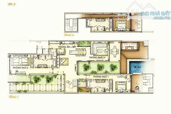 Bán căn biệt thự 2 mặt tiền mặt biển tại khu Resort Vinpearl Đà Nẵng ( Marriott Resort ) - 5