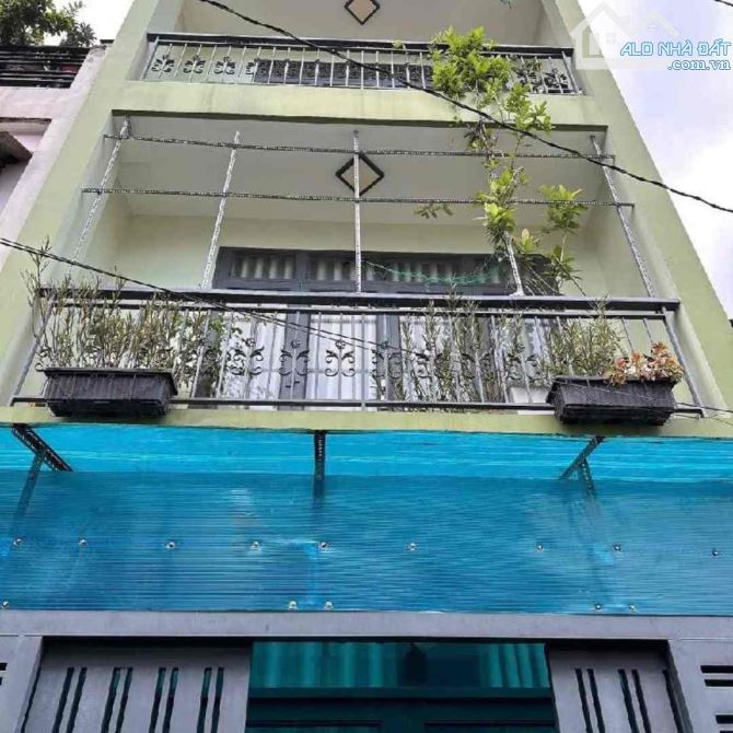BÁN NHÀ TÂN PHÚ, HẺM TÂY THẠNH, 4,5X10M, 3 TẦNG, 4,8 TỶ TL - 5