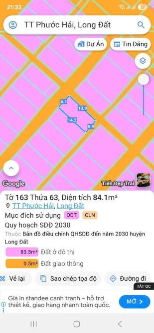 🏡 BÁN LÔ ĐẤT TÁI ĐỊNH CƯ PHƯỚC HẢI – 83M², 3 MẶT TIỀN, GẦN BIỂN, GIÁ CHỈ TỪ 2,4 TỶ - 5