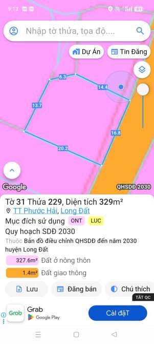 Bán 3 lô đất sát TL44B xã Phước Hải – BRVT, gần chợ, trường học, biển - 6